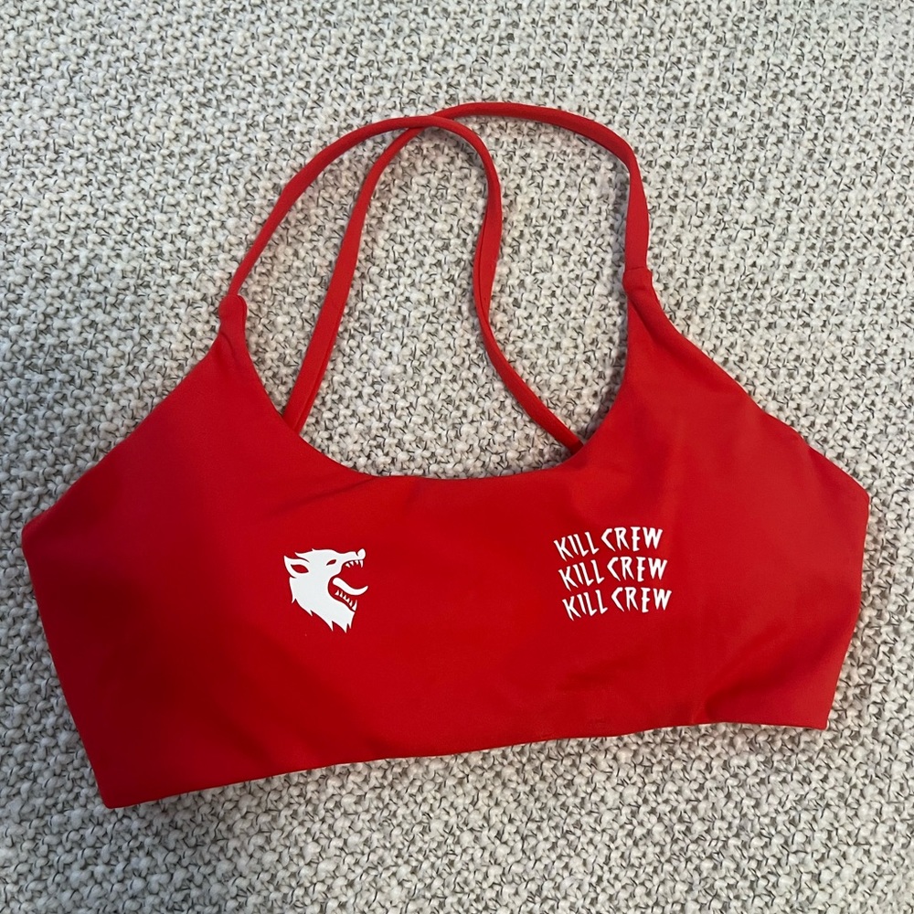 Kill Crew Wolf Low Sports Bra